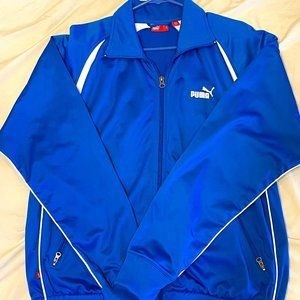 MEN’S ICONIC T7 PUMA TRACK JACKET - ROYAL BLUE L